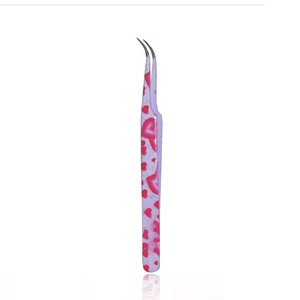 Le Pakistan a fabriqué une pince à épiler d'extension de cils de beauté avec logo personnalisé imprimé pour une pince à épiler à pointe incurvée - Product Image 6