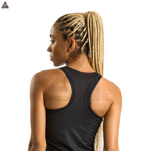 Tops de sport en coton à imprimé personnalisé, débardeur sans bretelles pour femmes, taille complète, séchage rapide, respirant, prix bas en vente - Product Image 3