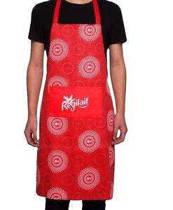 Delantal de babero de cocina sin mangas largo Poly Cotton Twill Bar Chef Hotel Delantal para niños Tipo de cintura - Product Image 3