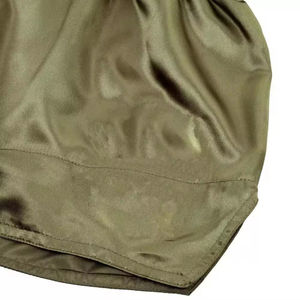 Shorts de boxe personnalisés de haute qualité, sportifs, imperméables, écologiques, en tissu tricoté avec cordon de serrage, pour hommes, adultes et jeunes. - Product Image 2