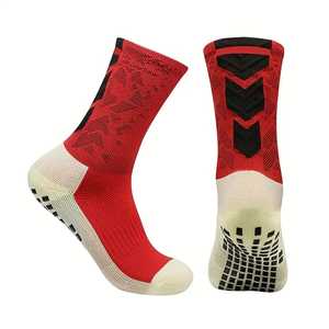 Venta al por mayor de calcetines cómodos de felpa gruesa con logotipo personalizado que absorbe la humedad calcetines deportivos para hombres - Product Image 5