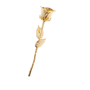 Vintage 24K Gold Rose Flowers Best <b>Decorative</b> Gift for New Year Birthday Wedding Wholesaler Prices Metal for Thanksgiving - Product Image 3