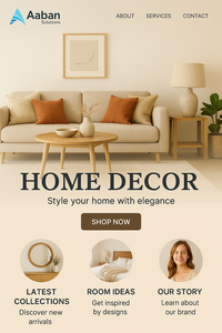 Trang trí nội thất Dịch vụ thiết kế trang web thương mại điện tử Các nhà phát triển web lành nghề cung cấp các giải pháp kinh doanh sáng tạo và giá cả phải chăng - Product Image 3