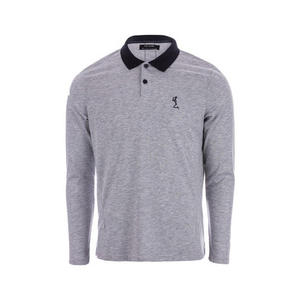 OEM Vente en gros 2025 Nouveau design Polo pour hommes en coton mélangé à manches courtes anti-rides séchage rapide solide teint uni grandes tailles - Product Image 6