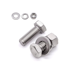 สลักเกลียวน็อตหกเหลี่ยมสแตนเลสสำหรับยึดแบบผิวเรียบผู้ผลิต ngoc Huong Phat - Product Image 4