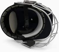 Casque de cricket portable de haute qualité et durable, coque en ABS, sangle de menton réglable, options de couleur personnalisées, unisexe