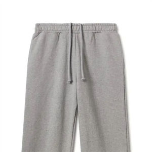 Personnalisé décontracté Vintage français éponge pantalon évasé coton polaire survêtement pantalons de survêtement hommes 100% coton lourd coton Baggy pantalon - Product Image 2