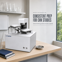 Machine d'encapsulation automatique d'échantillons YX-BY5400, entraînement pneumatique 0,5 MPa, AC 220 V, 30 kg, pour analyse élémentaire CHN, tests en laboratoire