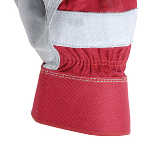 Venta al por mayor último diseño de piel de cabra guantes de aparejo de trabajo recién llegados guantes de protección de manos de entrenamiento de gran tamaño - Product Image 5