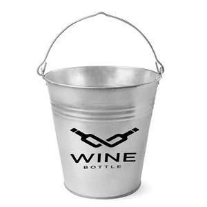 ถังน้ำแข็งสแตนเลสและอ่างเครื่องดื่มสำหรับงานปาร์ตี้ทำมือส่งตรงจากโรงงาน1 3L โลหะพร้อมโลโก้ - Product Image 1