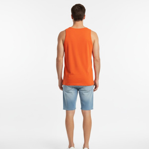 Men gym tank top OEM factory wholesale supplier custom made sleeveless workout <b>vest</b> fashion fitness training casual wear sporty - Product Image 2