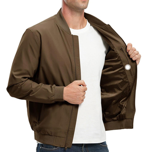 Chaqueta Bomber para Hombre de Último Diseño y Alta Calidad, Precio de Mayoreo, Nueva Llegada, Chaqueta Bomber para Hombre para Ropa Urbana - Product Image 5