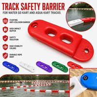 Barrière flottante anti-choc sur mesure, toutes couleurs, tailles et formes, pour pistes de bateaux tamponneurs et installations aquatiques.