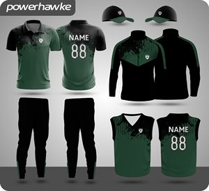 Juego de uniformes de cricket completo estirable personalizado de aspecto decente disponible en diferentes colores y tamaños - Product Image 2