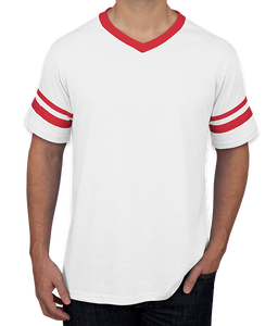 เสื้อยืดผ้าฝ้าย100% ลำลองสำหรับผู้ชายพิมพ์โลโก้ด้านหน้าพิมพ์ลายดีไซน์แบบสายผ้าไหมสกรีนลาย - Product Image 5