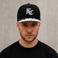 Topi Baseball Snapback 6 Panel topi bordir kustom topi Gorras Hiphop Label anyam untuk pria wanita