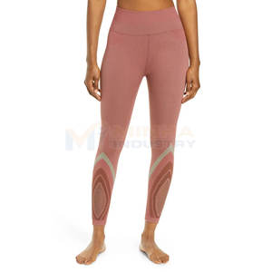 กางเกงเลกกิ้งเอวสูงสำหรับผู้หญิงกางเกงโยคะผ้ายืดใส่สบายเหมาะสำหรับการฝึกออกกำลังกาย - Product Image 2