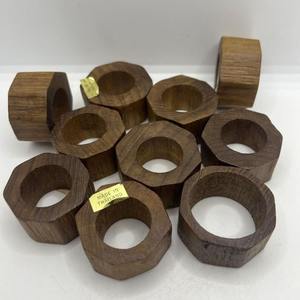 Rond de serviette moderne, élégant, classique, unique, manguier fantaisie, anneaux de serviette de mariage vintage personnalisés, vente en gros - Product Image 1