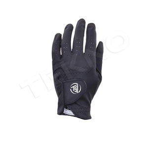 Guantes de golf de ajuste personalizado Premium Cuero Pu Diseño híbrido Marca Hombres Tamaños Colores Durabilidad Deportes - Product Image 4
