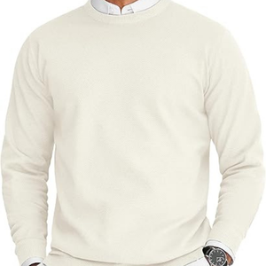 ผ้าคอตตอนถักสเวตเตอร์เป็นมิตรต่อสิ่งแวดล้อมสำหรับผู้ชายผู้หญิง OEM ขายส่งโรงงาน - Product Image 1