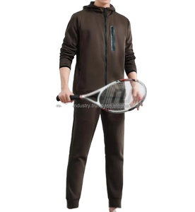 Ensemble de survêtements de sport pour hommes légers avec logo personnalisé et caractéristiques lourdes vêtements de sport survêtements de sport - Product Image 5