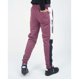 Pantalon de jogging en molleton 100 % coton AAYIZ, coupe évasée, avec logo personnalisable, taille élastique, disponible en plusieurs couleurs, jusqu'à 6XL - Product Image 2