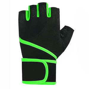 Guantes de entrenamiento sin dedos de mejor rendimiento, guantes de gimnasio hechos a medida para hombres, levantamiento de pesas, ciclismo, transpirables para deportes al aire libre - Product Image 1