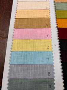 "Tela de algodón y lino de alta calidad 100X100 tejido liso textil para camisas para hombre, fabricante líder de India" - Product Image 2