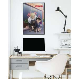 Anime <b>Poster</b> Detective Conan Featuring Amuro & Conan - Product Image 3