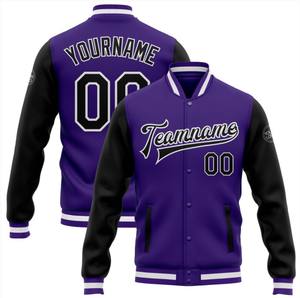 GAF, venta al por mayor, chaqueta de béisbol de diseño personalizado, chaqueta universitaria fabricada de alta calidad, manga larga, cuello alto, letras de todos los tamaños - Product Image 1