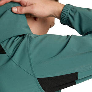 Chaqueta cortavientos personalizada para hombre con cremallera impermeable a prueba de viento diseño de moda chaqueta cortavientos con logotipo personalizado - Product Image 6