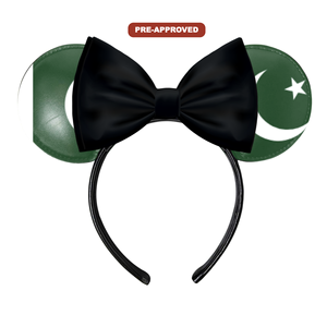 Diadema Personalizada Hecha a Medida con Orejas de Ratón, Diseño Pre-Aprobado H.E.R. Accesorios Lazo de vinilo universal - Product Image 1