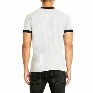Produits les plus vendus au Pakistan T-shirt pour hommes avec conception d'impression de broderie Nouvelle mode T-shirts pour hommes de sonnerie légère - Product Image 2