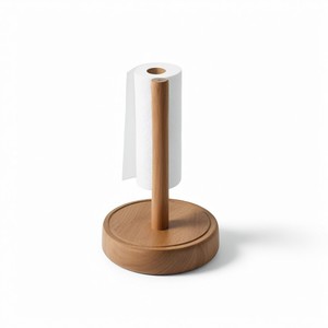 100% porte-serviettes en bois naturel haut de table haut de gamme en bois fait à la main décor rustique porte-serviettes porte-serviettes support de rangement pour serviettes - Product Image 2