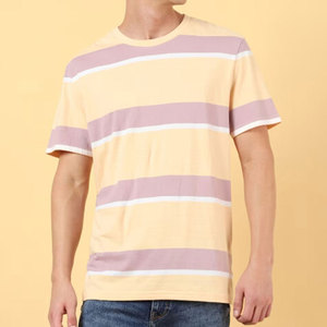 Camisetas de hombre de algodón 100% de alta calidad, camisetas con estampado de logotipo personalizado, camisas de hombre de gran tamaño en blanco personalizadas, camisetas de ropa de calle - Product Image 1