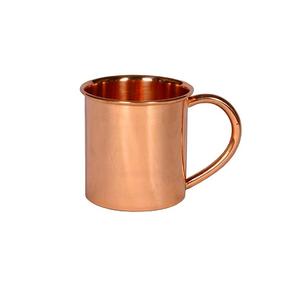 Lot de 2 mugs en cuivre Moscow Mule Fabulous Design Mug à eau de forme ronde pour l'hôtel et le restaurant - Product Image 3