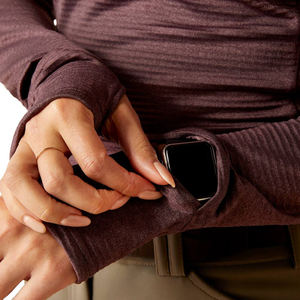 Camisas de equitación de manga larga para mujer, de alta calidad, con logo personalizado impreso, transpirables, de poliéster/nailon, tela ligera. - Product Image 4