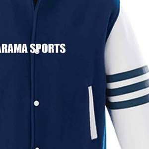 Chaqueta Universitaria Nueva en Existencia, Chaquetas Personalizadas Populares para Exteriores, Chaqueta Extra Grande con Parche Bordado de Alta Calidad para Hombre - Product Image 3