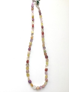 สร้อยคออัญมณีธรรมชาติทรงวงรีเรียบทัวร์มาลีนหลายแบบสำหรับการทำเครื่องประดับที่ดี - Product Image 6