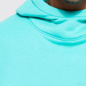 Vente en gros 100% coton Sweats à capuche épais avec fermeture éclair pour hommes Impression numérique brodée avec logo personnalisé teint en plaine - Product Image 3