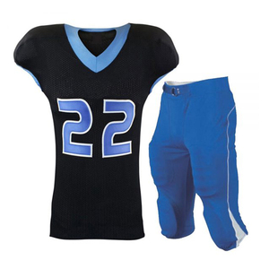Uniformes de football Conception d'impression par sublimation personnalisée Uniforme de football américain Maillot de coupe de monteur de ligne - Product Image 4