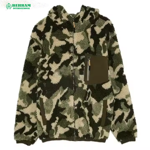 Sweat à capuche zippé 100% coton molletonné/éponge française, respirant, séchage rapide, personnalisable OEM, unisexe - Product Image 5