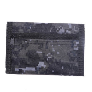 Golden Crown Wallet Pouch EDC <b>Card</b> Key <b>Holder</b> Outdoor <b>Travel</b> Patch Zipper Polyester Customizable Color/Size/Logo - Product Image 1