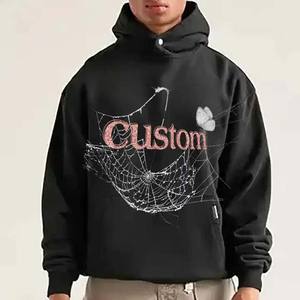 Basics Nouveaux hommes couleur unie en plein air hommes sweats à capuche vêtements de sport impression personnalisée 100% coton hommes sweats à capuche sweats à vendre - Product Image 1