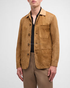 Vêtements de travail d'hiver en cuir durable en toile Vente en gros Veste de mécanicien de soudage hautement respirante à manches longues - Product Image 2