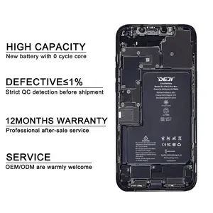 Batteria telefono Desay Smart Phone batteria per iPhone 4s 5c 11 7 8 Se Xr 6X13 14 PRO batteria MAX