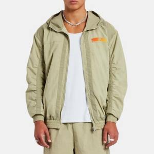 Best Selling Men's Nylon Shorts Set Custom Full Sleeve <b>Embroidery</b> Logo OEM Service Lightweight Summer Set Windbreaker Shorts Set - Product Image 2