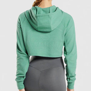 Ropa casual en oferta, sudaderas cortas para mujer hechas en Pakistán, alta calidad, 100% algodón, sudaderas cortas para mujer a precio razonable - Product Image 2