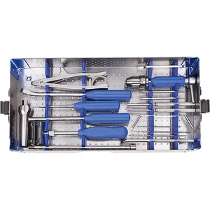 Ensemble d'instruments à ongles élastiques pédiatriques, 17 pièces, kit chirurgical orthopédique en acier inoxydable - Product Image 4