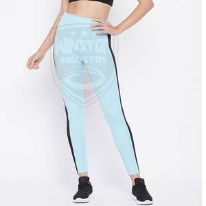 Dernier modèle de vente en gros Leggings de yoga taille haute sans couture Vêtements de fitness grande taille pour femmes avec logo personnalisable - Product Image 5